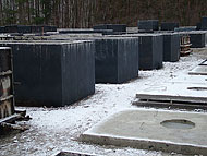 Plac produkacja szamb betonowych Radomsko